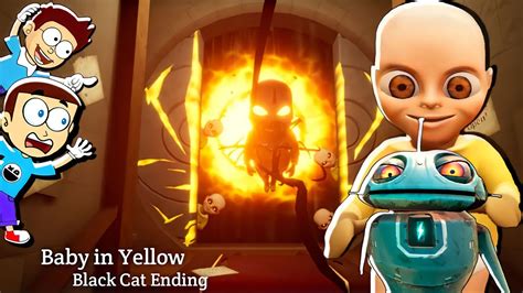 Baby In Yellow Black Cat Ending Shiva And Kanzo Gameplay Youtube