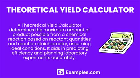 Theoretical Yield Calculator