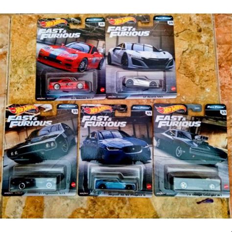 Jual Hot Wheels Fast And Furious Full Force SATUAN FNF 17 Acura NSX 70 Dodge Charger R T 71