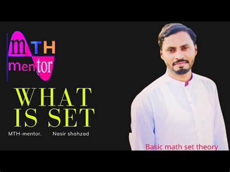 What is a Set?||what about set theory?what is a set in maths,basic ...