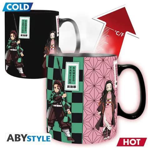 FIGURA DEMON Slayer Abystyle Demon Slayer Mug Heat Change Tazza