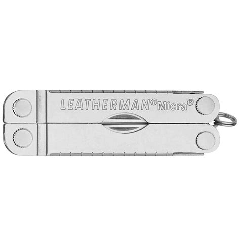 Leatherman Micra Keychain Multi Tool Silver Silver