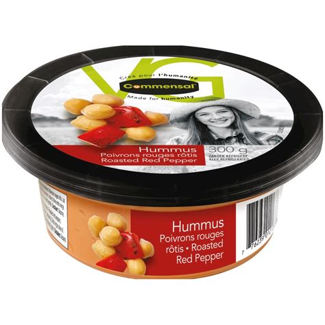 Hummus Poivrons Rouges R Tis