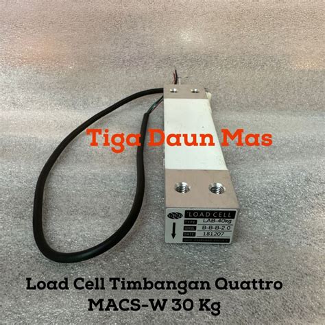 Jual Load Cell Timbangan Quattro MACS W 30 Kg Shopee Indonesia