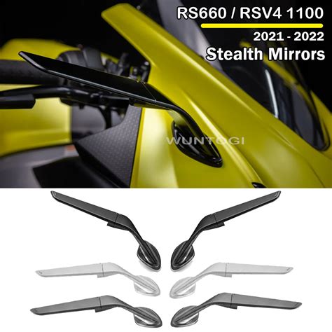 For Aprilia Rs Rsv Mirrors Stealth Mirrors Sports Winglets