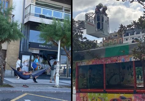 Una Hamaca Y El Techo De Las Ferias Ins Litos Puntos De Descanso En El