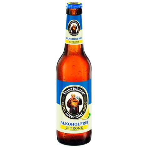 Franziskaner Weißbier Zitrone alkoholfrei 0,33l bei REWE online bestellen!