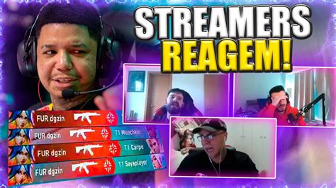 STREAMERS REAGINDO AO 4K INSANO DO DGZIN YouTube