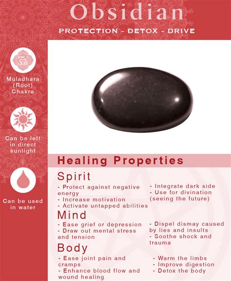 Black Obsidian Healing Properties Black Obsidian Stone Meaning Use