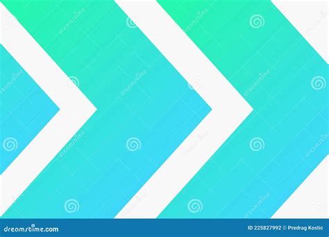 Light Blue Arrow Shaped Background. Stock Illustration - Illustration ...