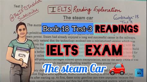 Ielts Reading Matching Headings The Steam Car Ieltsbook Tips