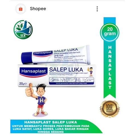 Jual Hansaplast Salep Luka Gr Shopee Indonesia