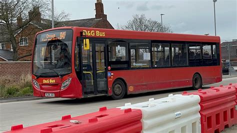 D G Bus Adl Enviro Sl Jgo In Crewe With The X