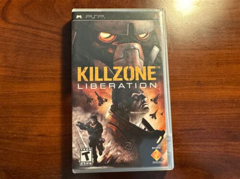 Killzone Liberation Sony Psp Complete W Black Label Ebay