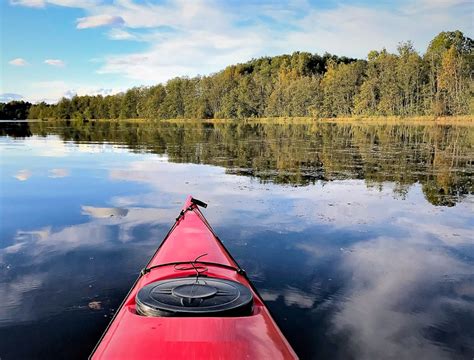 Kajaktour auf eigene Faust Schweden Fluss Svartälven 2023