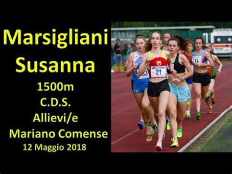 Susanna Marsigliani M Prova Regionale Allievi Mariano Comense