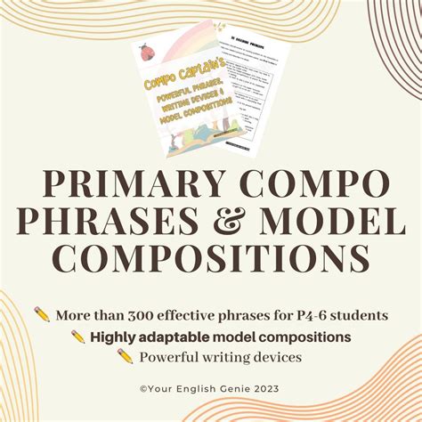 Psle Primary Composition Phrases And Model Compositions Handbook