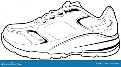 Trainers Clipart Black And White