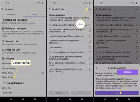 The Swipe Of Freedom: 4 Easy Steps To Erase Facebook Dating For Good