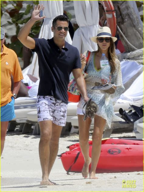 Jessica Alba St Barts Bikini Babe With Shirtless Cash Warren Photo 2844124 Bikini Cash