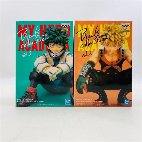 【未使用】新品未開封 Break Time Collection 僕のヒーローアカデミア Vol1 緑谷出久 Vol2 爆豪勝己 2種セットの落札情報詳細 ヤフオク落札価格検索 オークフリー