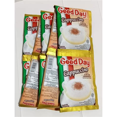 Jual Renceng Good Day Capuccino Isi Sachet X Gr Shopee Indonesia