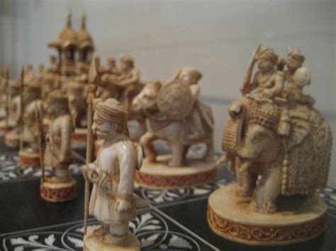 Chess pieces - Indian Chess Set | Chess set, Chess pieces, Chess