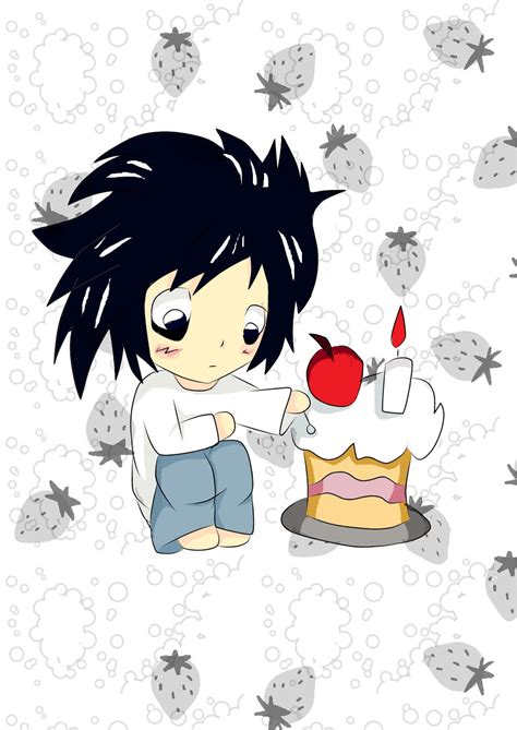 L-Lawliet-chibi by SkullDead on DeviantArt