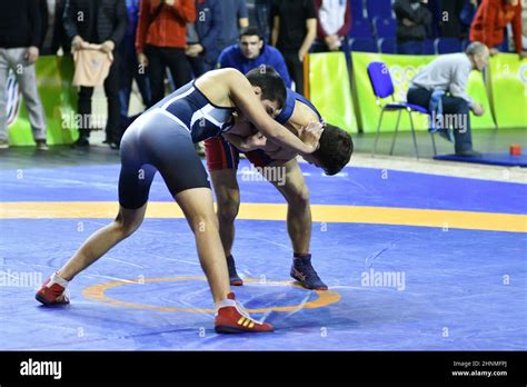 Wrestling uniform hi-res stock photography and images - Alamy