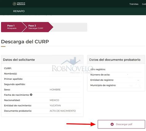 Consultar La Curp 2022 Impuestos Y Finanzas