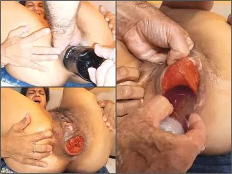 Prolapse Movies Double Anal Amateur Hairy Latina Mature Wine Bottle Gets In Ass And Pussy