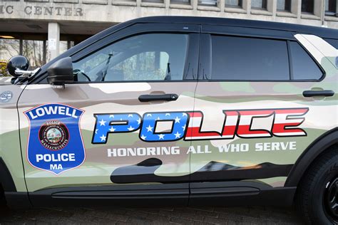 Lowell Police Department Unveils Cruiser Honoring Veterans – Lowell