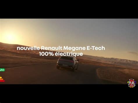 Musique de Pub nouvelle Renault Megane E Tech 100 électrique mai 2022