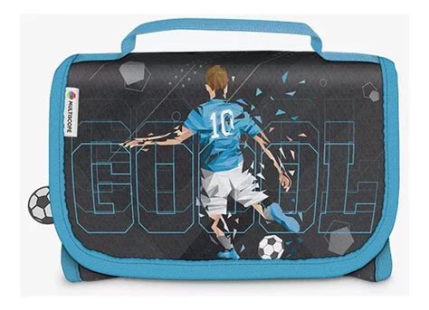 Cartuchera Desplegable Futbol Gol Multiscope Sharif Express Color Nico