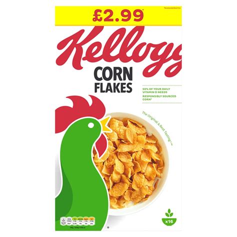 Kellogg S Corn Flakes Cereal 500g BB Foodservice