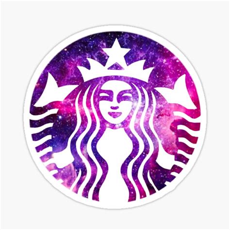 "Galaxy Starbucks logo" Sticker by starbucksstar | Redbubble