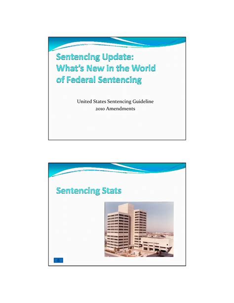 PDF United States Sentencing Guideline 2010 Amendmentsnce Fd Org