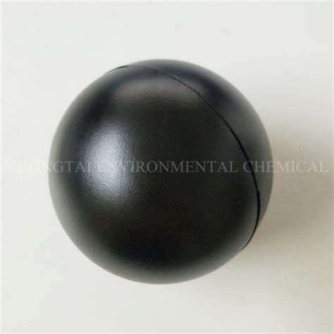 Black 4inch Hdpe 100mm Plastic Floating Hollow Ball Shade Ball ...