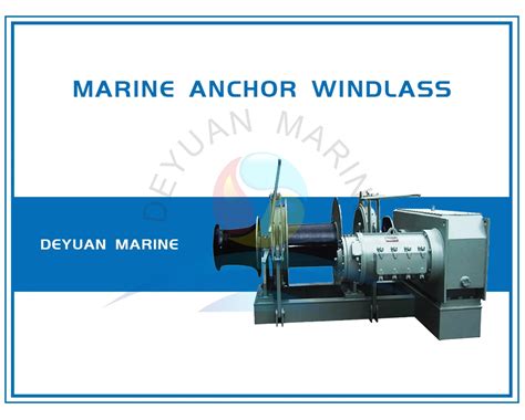 Electric Anchor Windlass And Mooring Winch Anchor Windlass And Windlass And Mooring Winch