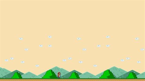 Super Mario Scrolling Background