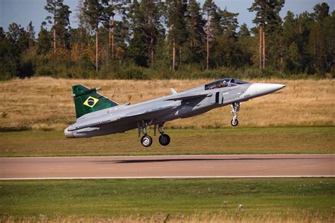 First Brazilian Gripen E Completes Its First Flight Blog Before