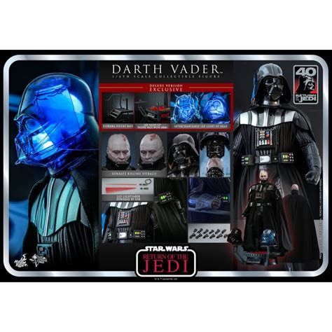 Figurine Dark Vador 40th Anniversary Movie Masterpiece Deluxe Version Hot Toys Star Wars Episode VI