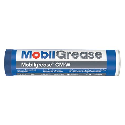 Mobilgrease CM-W, Grease, NLGI 1, 14oz PK 10 100434 | eBay