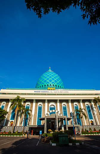 Alakbar National Mosque Surabaya The Biggest Mosque In Surabaya East Java Province The Place For ...