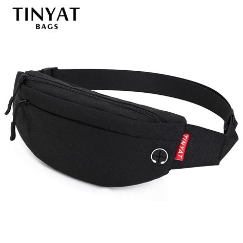 Купить TINYAT мужская поясная сумка, кошелек, повседневная большая ...