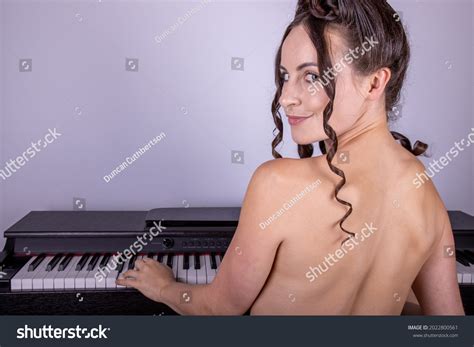 Attractive Naked Slim Female Model Long Stock Photo Edit Now