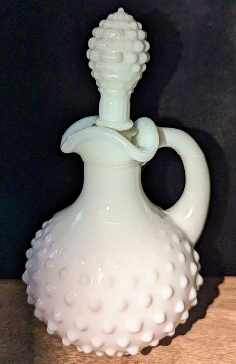 Vintage Milk Glass Avon Gem