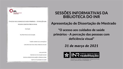 Sessão O acesso aos cuidados de saúde primários A perceção das