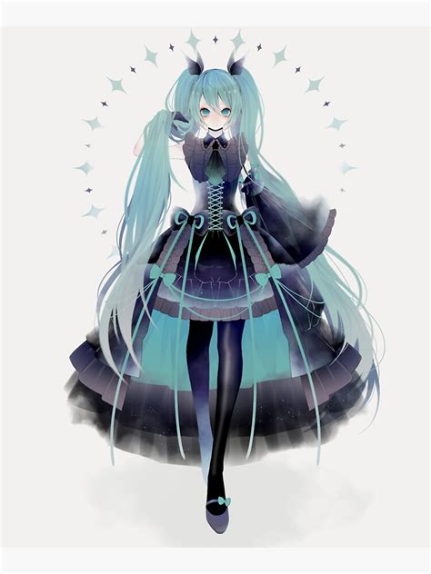 Sexy Hatsune Miku Waifu Kawaii Hot Vocaloid Lewd Anime Girl Lolita Sticker Von Anime Land