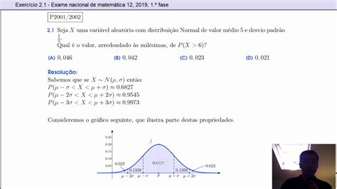 Distribuição Normal Exercicios Resolvidos